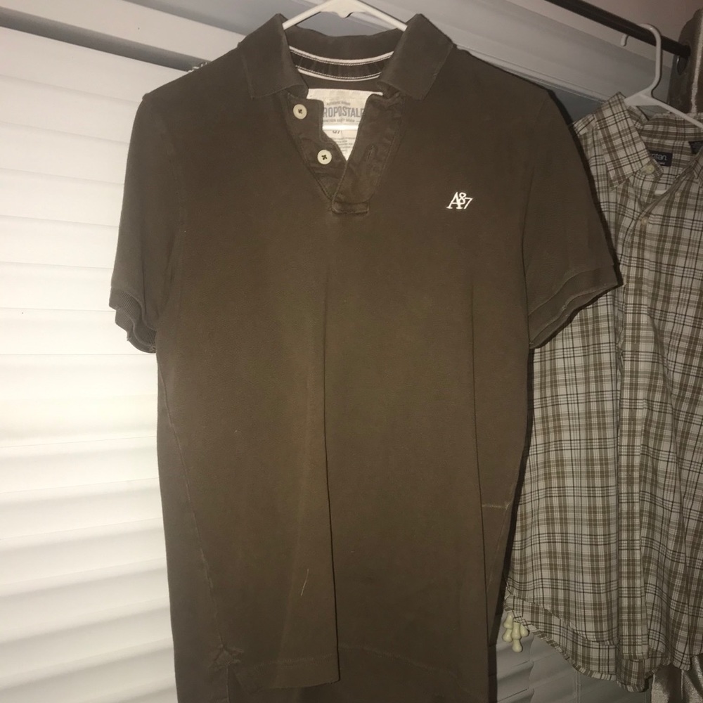 Brown polo